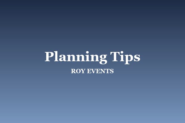 Wedding planning checklist